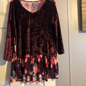 Velvet boutique shirt